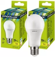Светодиодная лампа Ergolux LED A60 17W E27 3000K 13179 