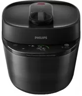 Multifierbator Philips HD215140, 5 l, 1000 W, 35 programe, Negru