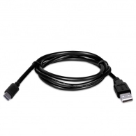Cable USB2.0/Type-C - 1m - SVEN USB 2.0 A-typeC, 1m, A-plug to typeC B-plug, Black