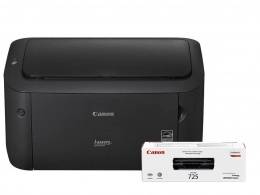 Принтер Монохромный Canon i-Sensys LBP6030 (+1 x CRG725) / A4 / Black