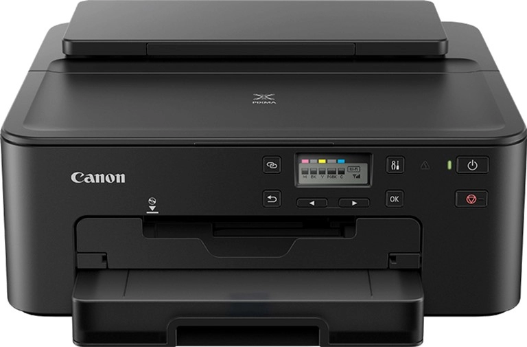 Printer Canon Pixma TS704, A4, Duplex, 4800x1200 dpi_1pl, ESAT 15/10 ipm, Print on CD/DVD, USB 2,0/Ethernet/Wi-Fi & Direct Print, PGI-480PGBK 200p, CLI-481BK 1478p, CLI-481C, CLI-481M, CLI-481Y or XL-series.