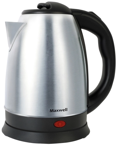 Чайник электрический Maxwell MW-1043, 1.8 л, 1500 Вт, Серебристый