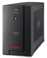APC Back-UPS BX1400U-GR, 1400VA/700W, AVR, 4 x CEE 7/7 Schuko (all 4 Battery Backup + Surge Protected), RJ-11 Data Line Protection, LED indicators, PowerChute USB Port