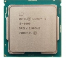 Intel® Core™ i5-9400, S1151, 2.9-4.1GHz (6C/6T), 9MB Cache, Intel® UHD Graphics 630, 14nm 65W, tray