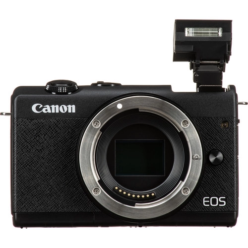 Mirrorless Camera CANON EOS M200 + 15-45 IS STM + 55-200 IS STM Black (3699C030)