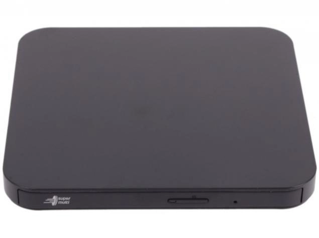 External DVDRW Drive LG GP95NB70, Portable Slim, DVD Super Multi DL: CDR/RW +24x/-24x, DVDR+8x/-8x, RW+6x/-6x, DL+6x, RAM 5x, USB2.0 + OTG, Black, Retail