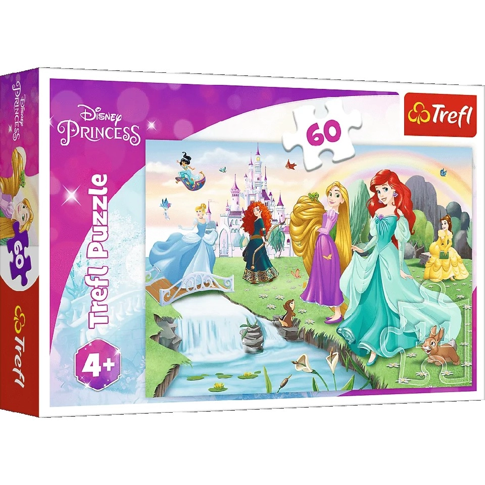 Trefl 17361 Puzzles 60 Meet The Princesses
