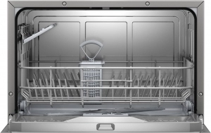 Посудомоечная машина  Bosch SKS51E32EU, 6 комплектов, кол-во программ 5, 55 см, A+, Серебристый