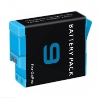 GoPro Rechargeable Battery (HERO9 Black) - lithium-ion rechargeable battery, 1720mAh, compatible with HERO9 Black, HERO 10 Black