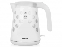 Чайник электрический Vitek VT-7048 W, 1.7 л, 2200 Вт, Белый