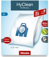 Мешки для пылесоса Miele DustBag XL-Pack GN HyClean 3D, 10455000