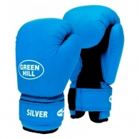 Перчатки для бокса Green Hill  SILVER 