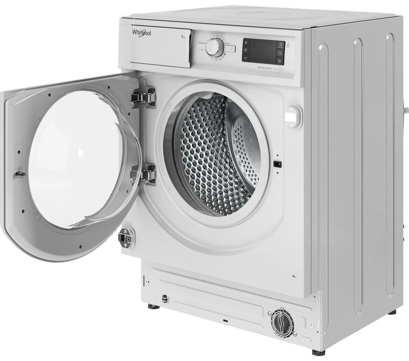 Встраиваемая стиральная машина Whirlpool WMWG91484E, 9 кг, 1400 об/мин, A, Белый