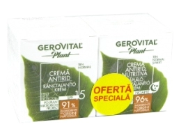Gerovital Plant Pachet Promo crema antirid SPF 15 +crema antirid nutritiva 50 ml + 50 ml
