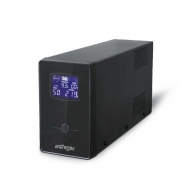 Gembird EnerGenie EG-UPS-031, LCD display, 650VA / 390W, UPS with AVR, Output sockets: 2 pcs x C13, 1 pc Schuko outlets
