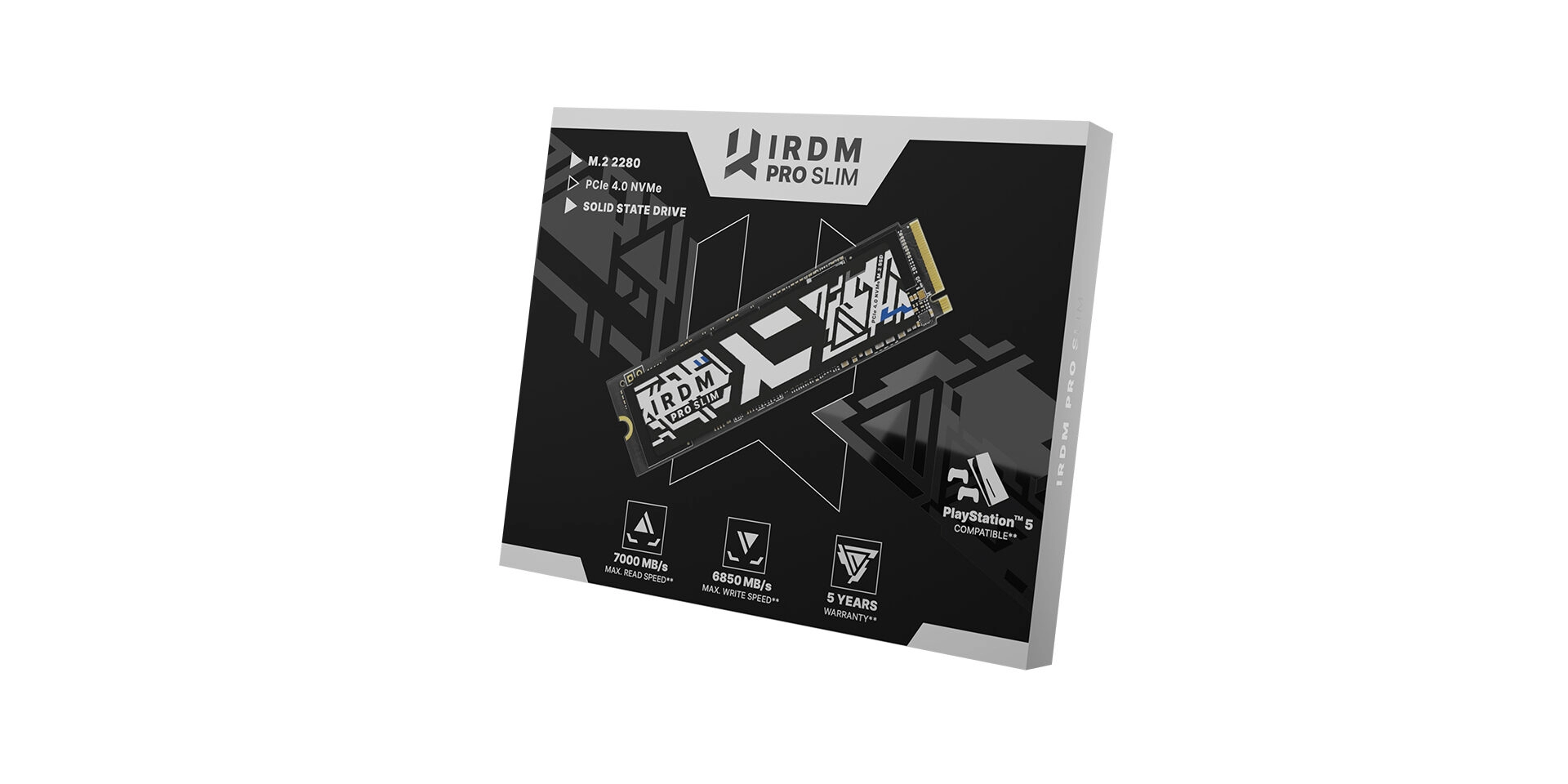 M.2 NVMe SSD GOODRAM IRDM PRO SLIM / 2.0TB / 3D NAND TLC