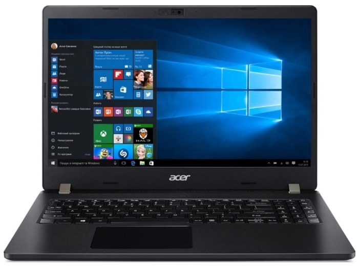 Laptop Acer TMP21552, 8 GB, Ubuntu , Negru