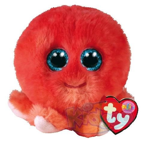 TY TY42527 Ty Puffies Sheldon - Octopus 8cm
