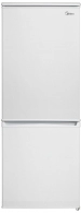 Холодильник с нижней морозильной камерой Midea SB155, 180 л, 150 см, A+, Белый