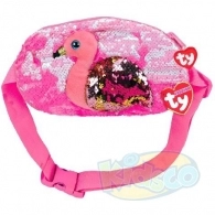 TY TY95800 Tf Gilda - Flamingo 10cm (Belt Bag)