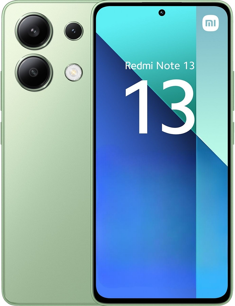 Смартфон Xiaomi Redmi Note 13 / 6.67'' / 8 ГБ / 256 ГБ / Зеленый photo 1 Смартфон Xiaomi Redmi Note 13 / 6.67'' / 8 ГБ / 256 ГБ / Зеленый photo 1