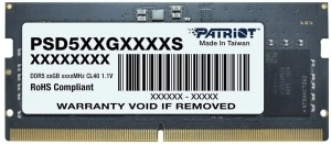 Memorie operativa PATRIOT Signature Line DDR5-4800 SODIMM 8GB