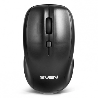 SVEN RX-305 Wireless, Optical Mouse, 2.4GHz, Nano Receiver, 800/1200/1600 dpi, USB, Black