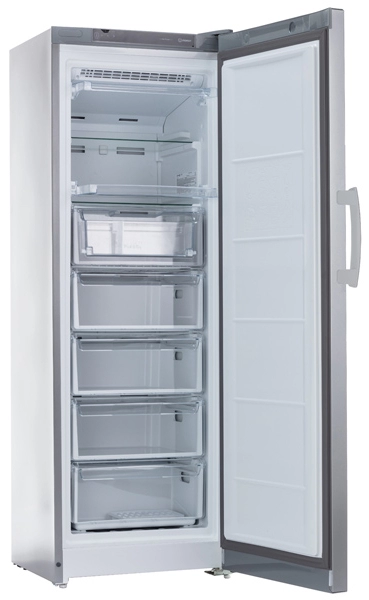 Congelator Indesit DFZ 5175 S, 250 l, 175 cm, A+, Argintiu