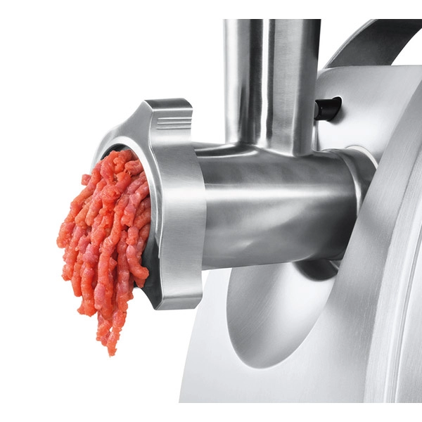 Tocator carne cu cilindru rotativ Bosch MFW 68660, 4.3 kg/min, Inox