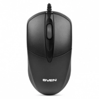 SVEN RX-112, Optical Mouse, 800 dpi, USB, Black