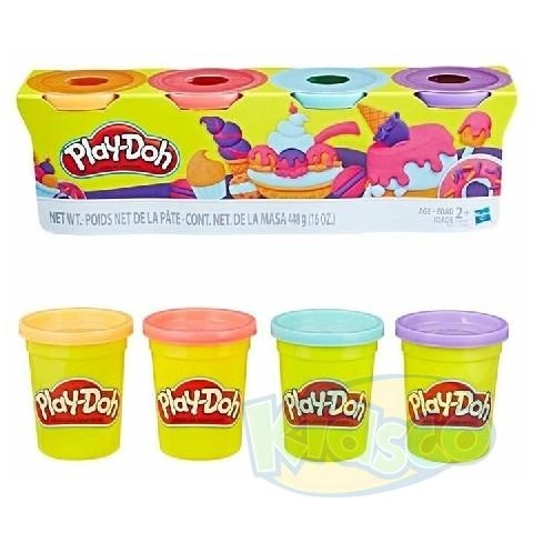 Play-Doh E4869 4 Rezerve Colorate Sweet