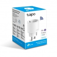 TP-LINK Tapo P115, 220–240V, 3680Wt, 16A, Smart Mini Plug with Energy Monitoring, Mini Size, Wifi, Remote Access, Scheduling, Away Mode, Voice Control (The Google Assistant, Алиса)