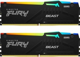 Memorie operativa Kingston FURY Beast RGB EXPO DDR5 5200MHz 32GB (Kit of 2*16GB)