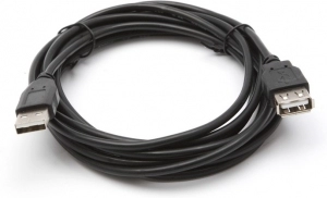 Cable Extension USB2.0 SVEN USB2.0 Am-Af, 5 m, A-plug A-socket, Black