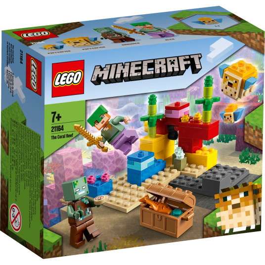 Конструктор Lego Minecraft The Coral Reef 21116 от 7+ лет photo 1 Конструктор Lego Minecraft The Coral Reef 21116 от 7+ лет photo 1