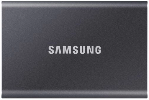 M.2 External SSD 2.0TB Samsung T7 USB 3.2, Gray, USB-C, Includes USB-C to A / USB-C to C cables, Sequential Read/Write: up to 1050/1000 MB/s, V-NAND (TLC), Windows/Mac/PS4/Xbox One compatible, Light, Portable, Durable