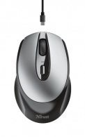 Trust Zaya Wireless Rechargeable Optical Mouse, 2.4GHz, Nano receiver, 800/1600 dpi, 4 button, USB, Black