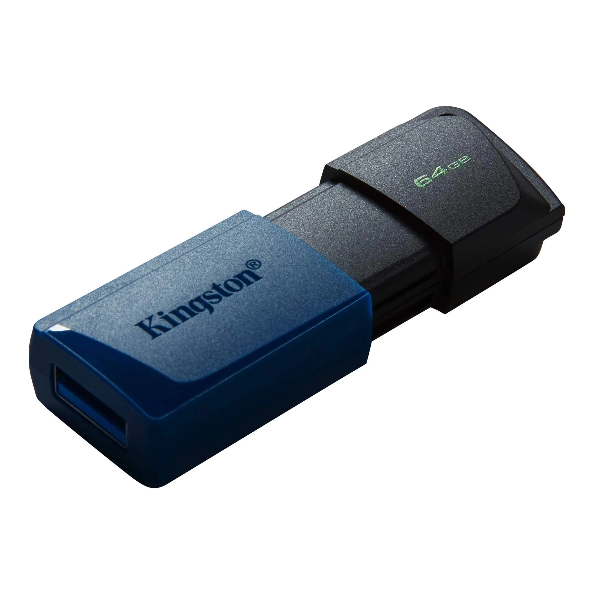Флеш-накопитель USB Kingston DataTraveler Exodia 64ГБ / Black/Blue