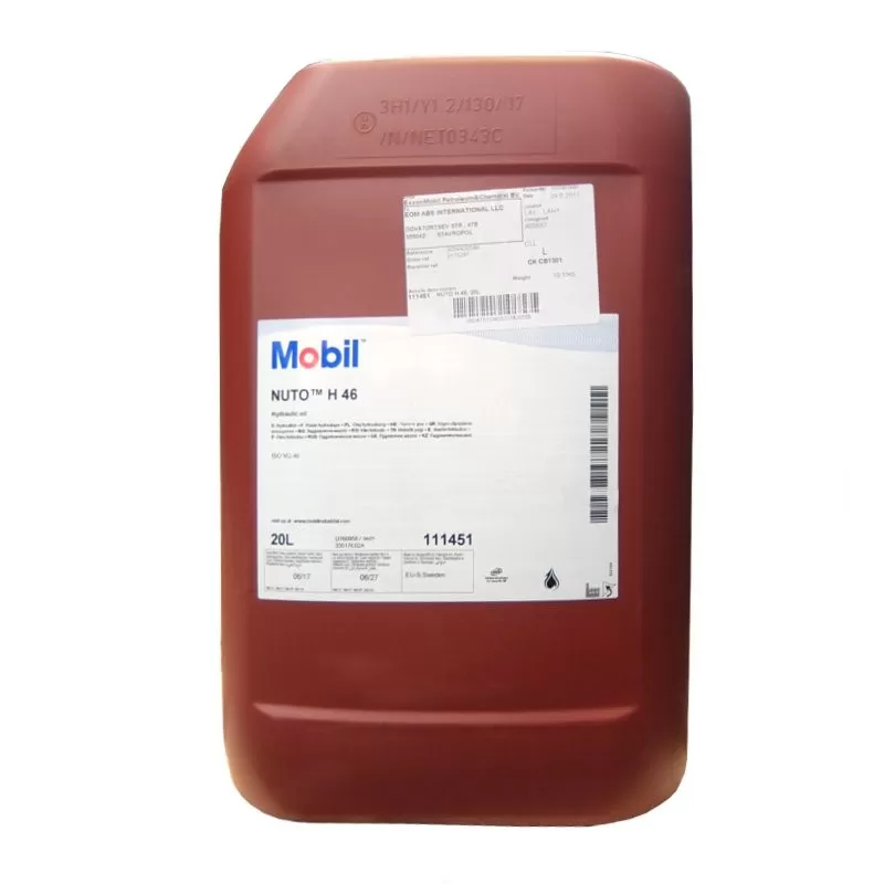 Индустриальное масло Mobil M-Nuto H 46