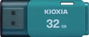 32GB USB2.0 Kioxia (Toshiba) TransMemory U202 Light Blue, Plastic, Small design (Read 20 MByte/s, Write 10 MByte/s)
