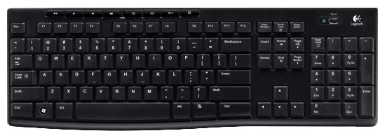 Tastatura fara fir Logitech K270 Wireless Black