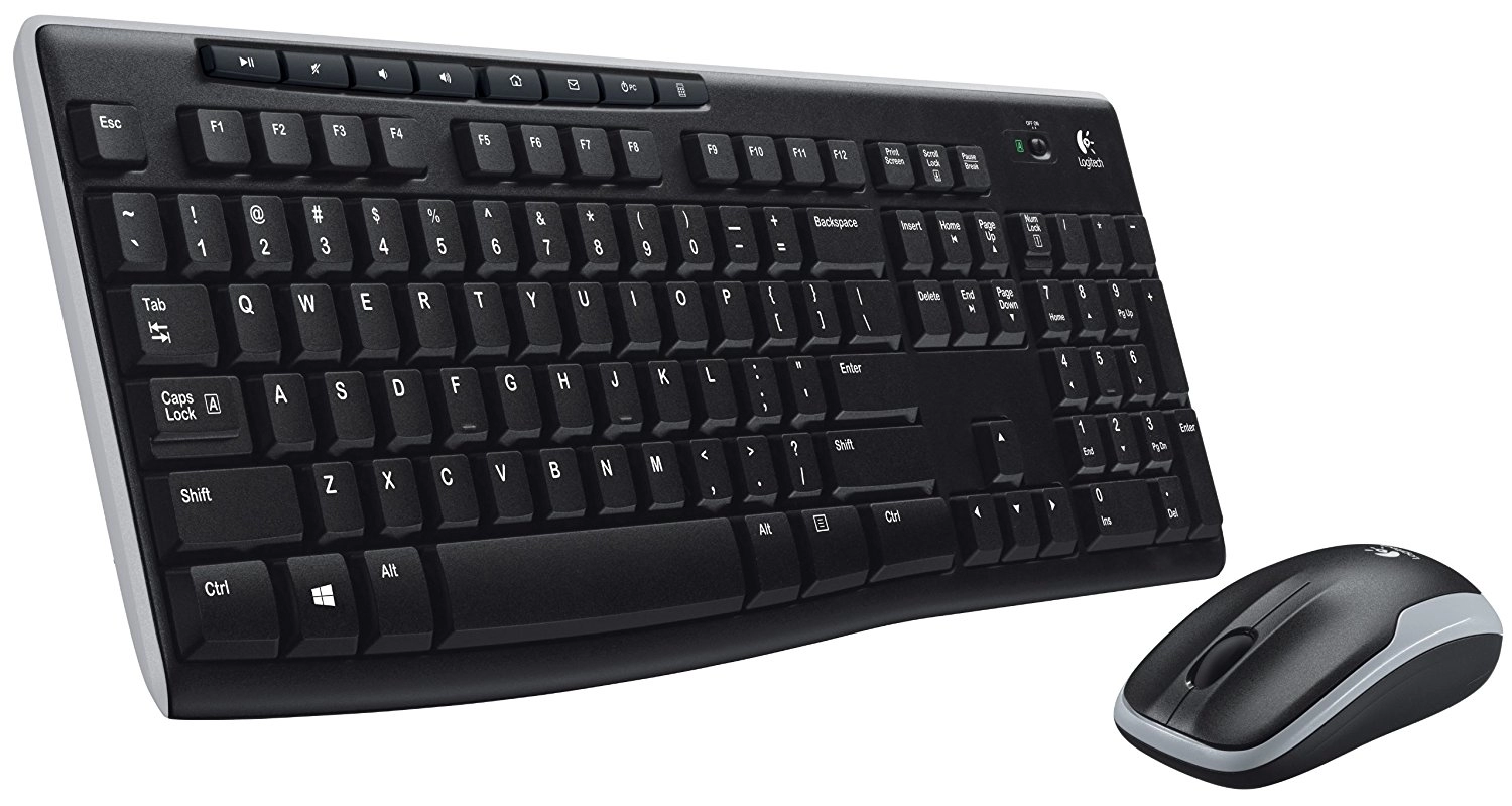Клавиатура + мышь беспроводные Logitech MK270