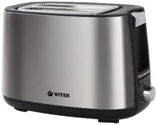 Prajitor de paine Vitek VT-7170, 2, 750 W, Argintiu