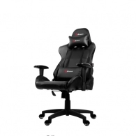 Gaming/Office Chair AROZZI Verona V2, Black/Black, PU Leather, max weight up to 100-105kg / height 160-180cm, Recline 165°, 1D Armrests, Head and Lumber cushions, Metal Frame, Nylon wheelbase, Gas Lift 4class, Small nylon casters, W-25.5kg
