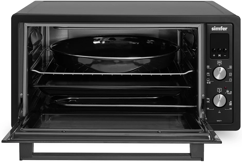 Электрическая печь Simfer M4571, 45 л, 1400 Вт, Черный