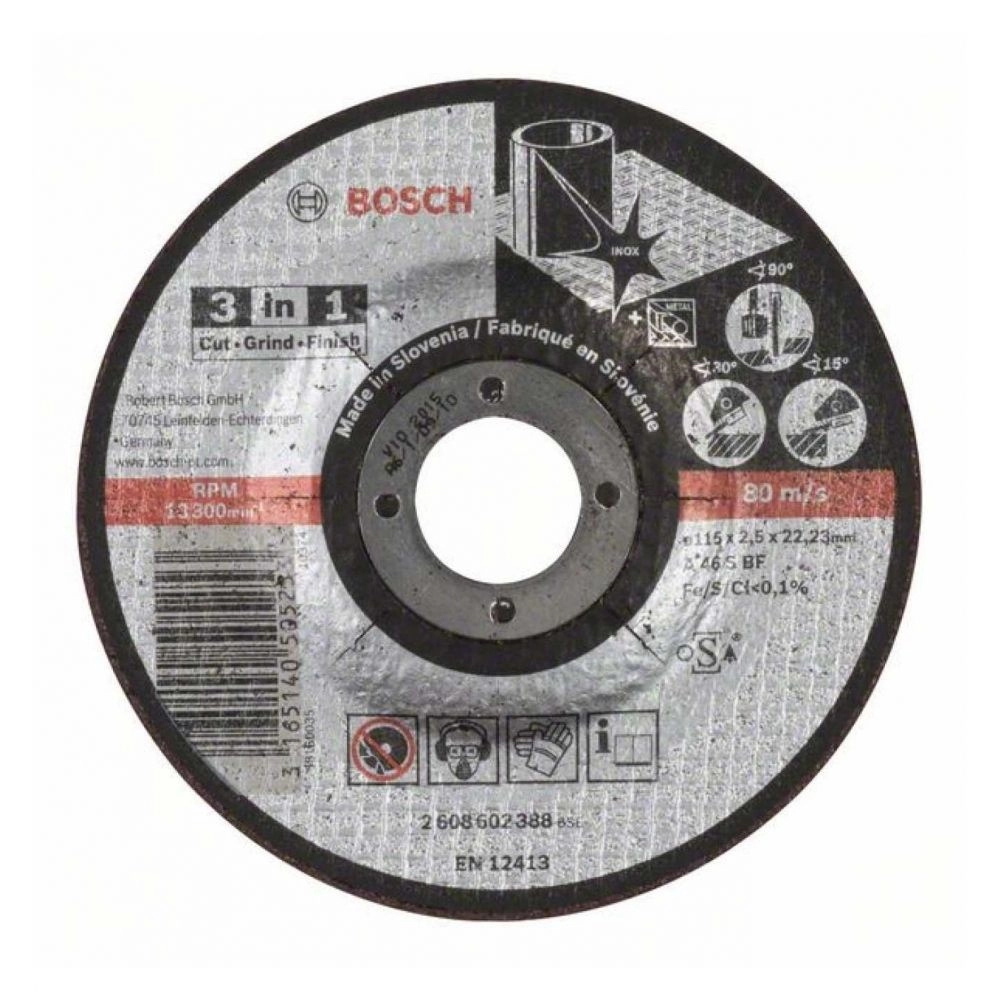 Отрезной круг, прямой, Expert for Inox Bosch 2608602388