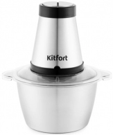 Измельчитель Kitfort KT-1372, 1800 мл, 2 скоростей, Серый