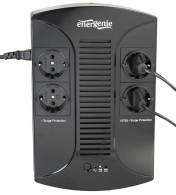 Gembird EnerGenie EG-UPS-001, 650VA / 390W, UPS with AVR, 4x Schuko outlets, LED status indication