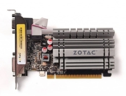 ZOTAC GeForce GT730 Zone Edition 2GB GDDR3, 64bit, 902/1600Mhz, Passive Heatsink, 1.5 Slot, HDCP, VGA, DVI-D, HDMI, Low Profile, 2x Low profile bracket included, Lite Pack