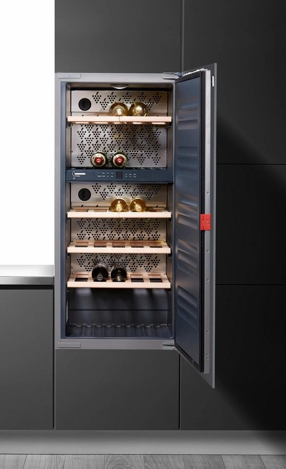 Встраиваемый винный шкаф Liebherr WTI2050-22, 64 бутылок, 121.8 см, A+, Серебристый